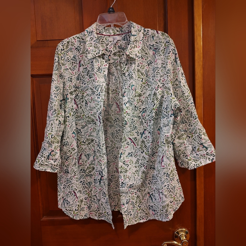 Floral Patterned Shirt